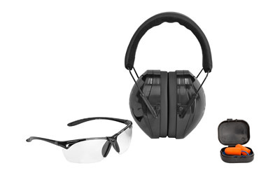 Glock, Hearing Protection Ear Muffs and Eye Protection