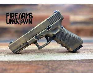 Glock G17 GEN 4 Polce Trade-In (USED) Battle Worn Cerakote