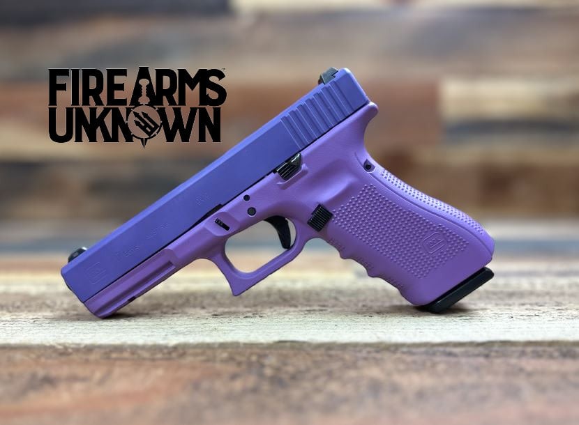 Glock G17 GEN 4 Police Trade-In (USED) Two-Ton Cerakote Wild Purple/Bright Purple