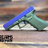 Glock 22, Gen 3, .40S&W Two-Tone Cerakote Bright Purple/Crocodile