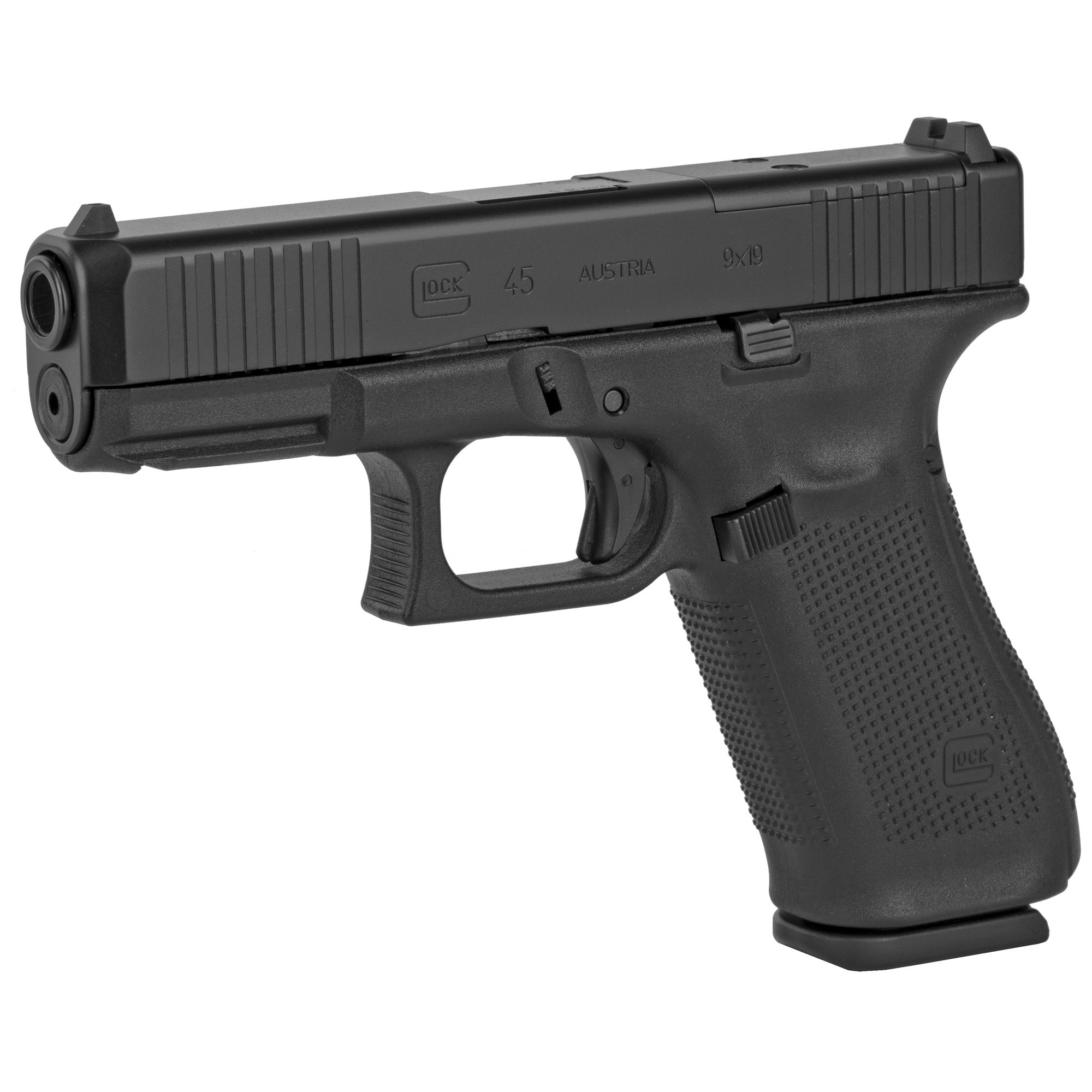 GLOCK G45 MOS, GEN 5, 9MM, BLK, 3-10 RD Mags