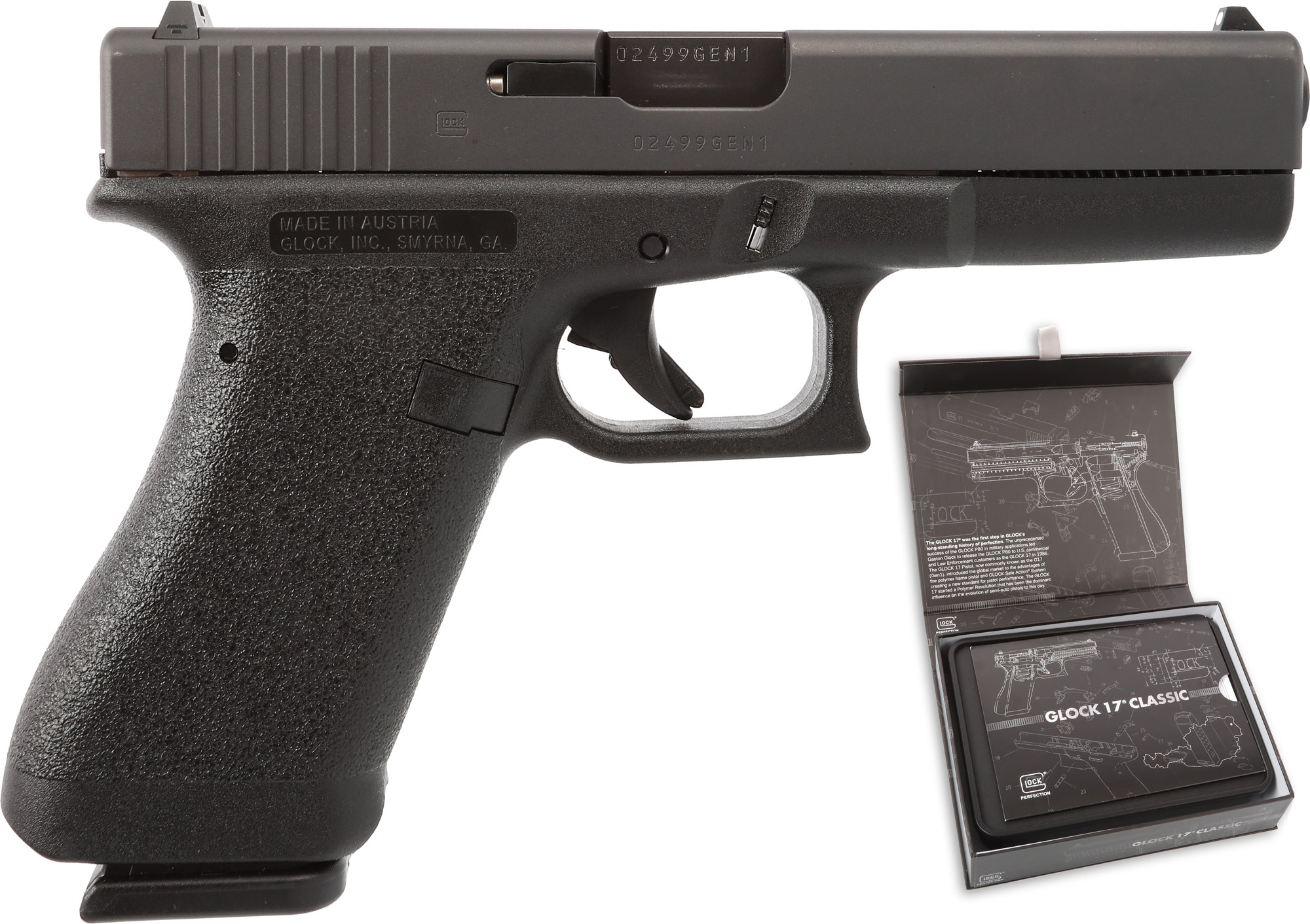 Glock G17 Gen1 9MM 17+1 4.49" (Retro Box) Pistol