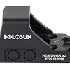 Holosun , 507K-X2, 32 MOA Ring & 2 MOA Dot Black Green Dot Optic