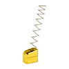 Shield Arms +5/+4 Aluminum, Gold Magazine Extension Fits Glock 19/23