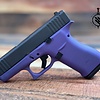 Glock G43X 9MM 3.6" BLK/PUR (2)10RD Pistol