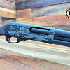 Remington, 870 Tactical, 12GA, Cerakote Magpul Stealth Gray & Tungsten w/ Digital Laser Engraving