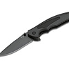 Böker Plus Gemini NGA  3.54" Black Assisted Folding Knife - 01BO507