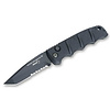 Böker Plus KALS74 Auto Blk Tanto Serrated Knife 01KALS102