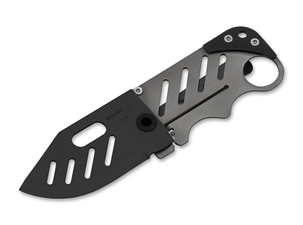 Böker Plus Credit Card 2.25" Folding Knife Black