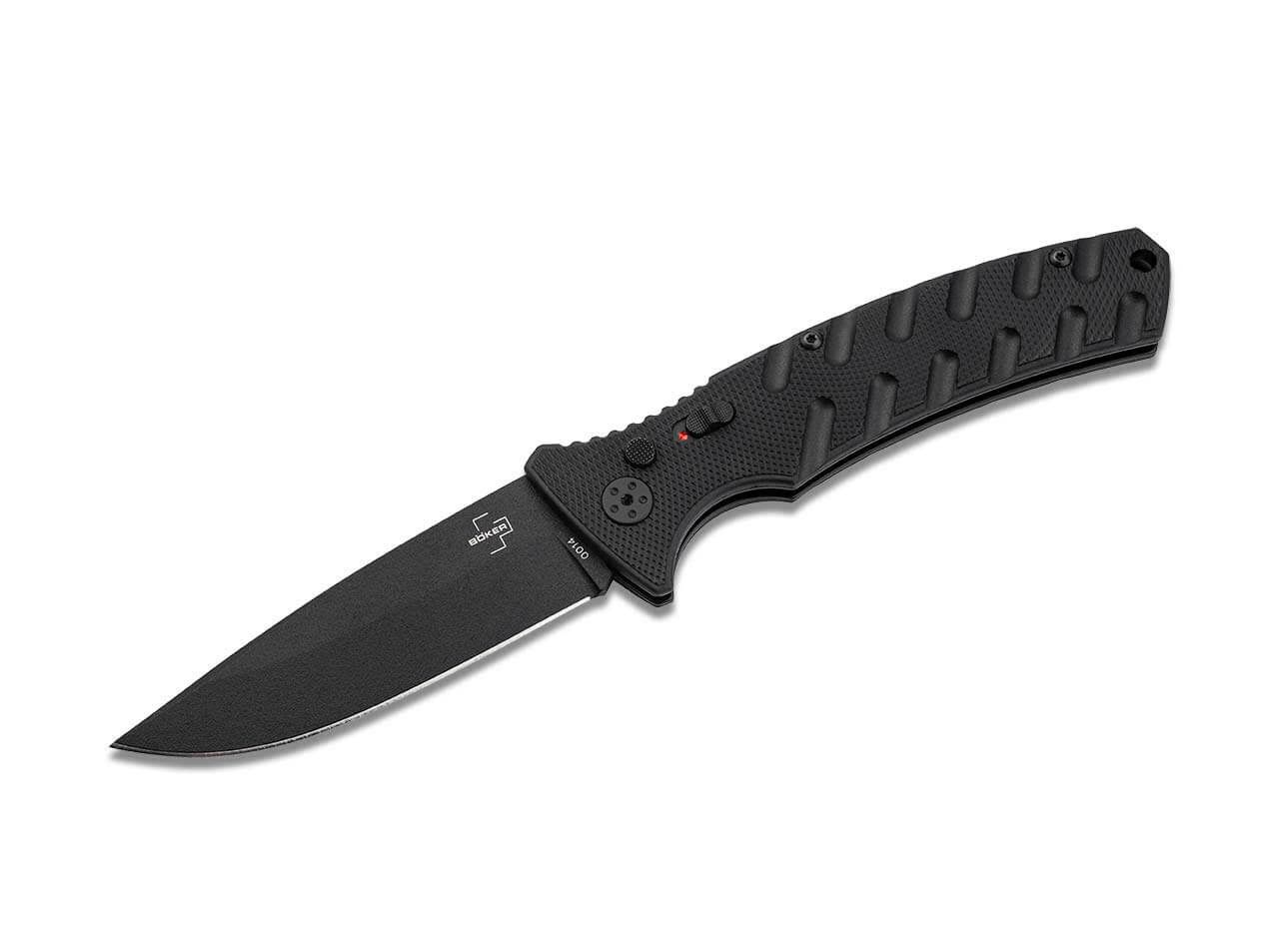 Böker Plus Large Strike Grivory Black Folding Knife