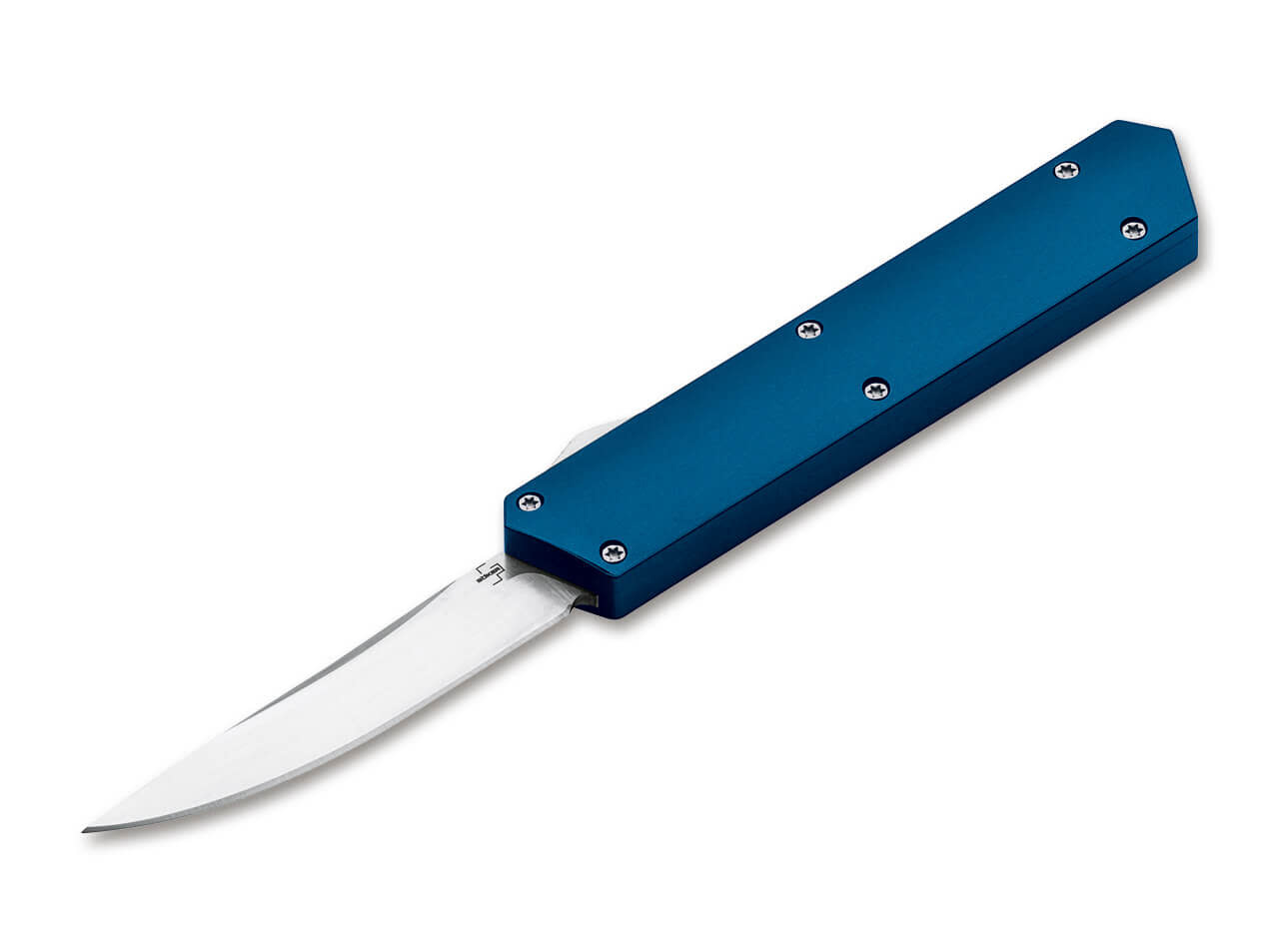 Böker Plus Kwaiken OTF Blue 3.19" Knife 06EX550