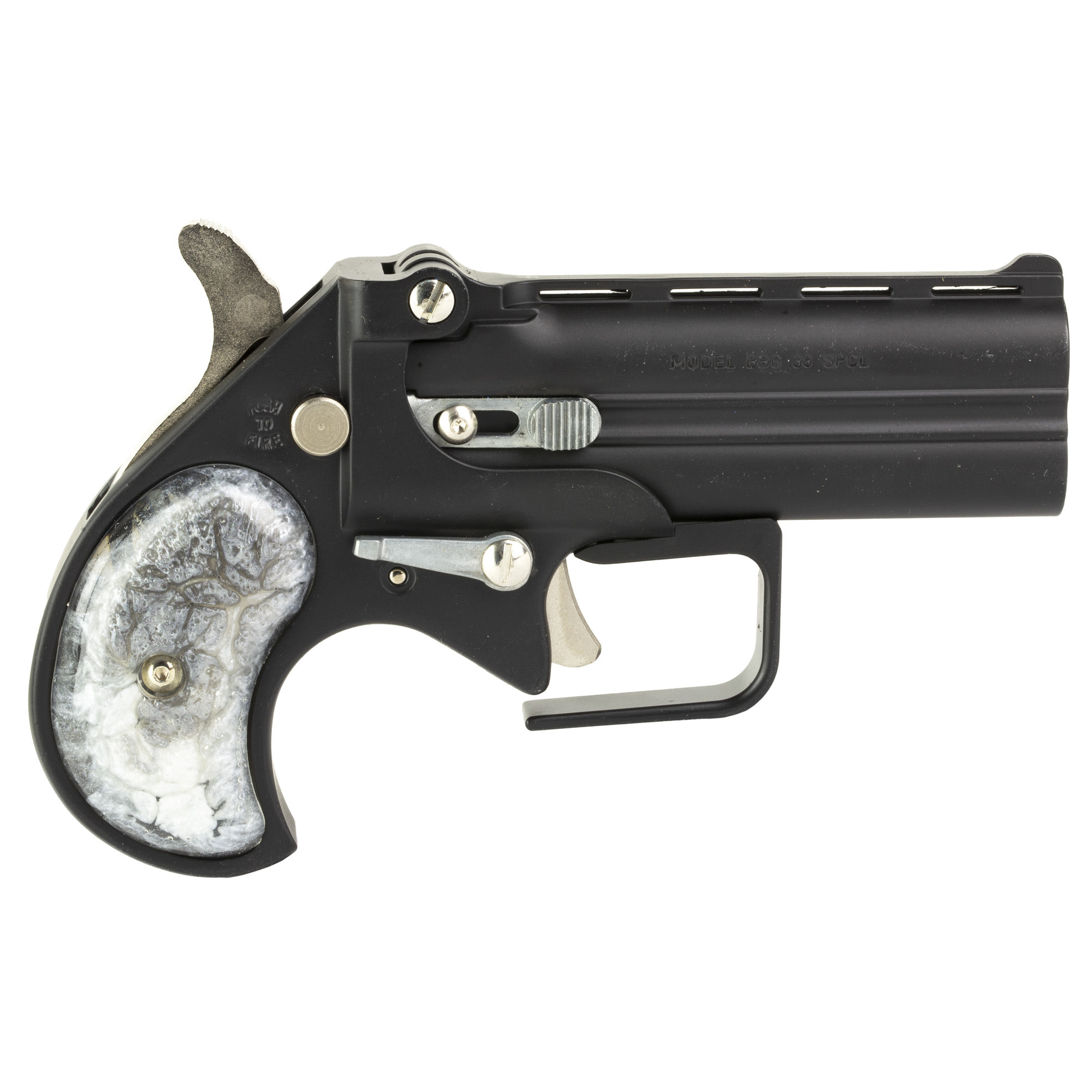 Old West, Big Bore, Derringer, 38 Special, 3.5", 2 RND Pistol