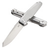 CRKT FACET 3.37" SILVER FOLDING KNIFE