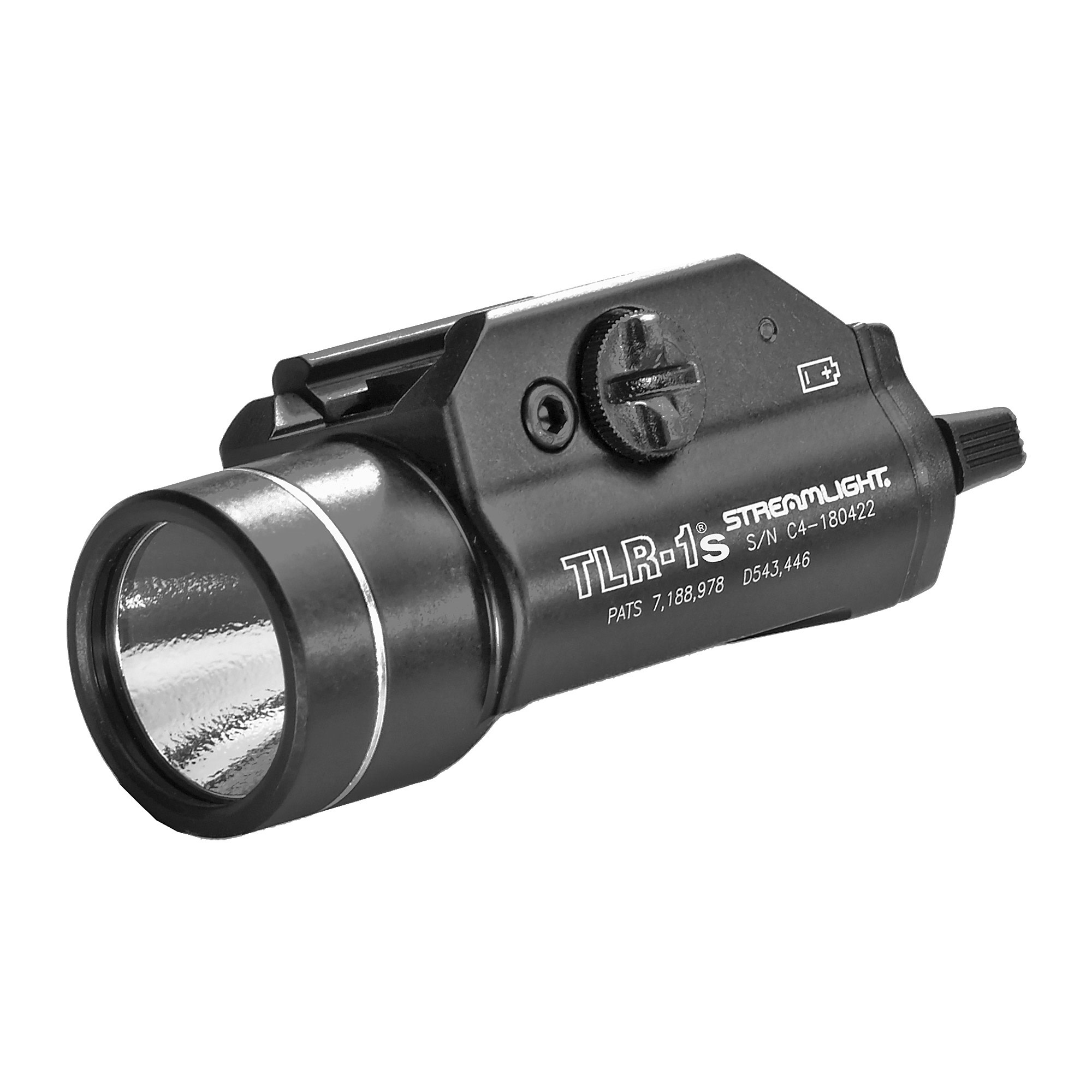 Streamlight, TLR-1s, Tactical Light, C4 LED, 300 Lumens with Strobe, Black
