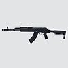 Riley Defense RAK47-T-MFT 7.62x39 16" Tactical 30RD Rifle