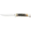 Bear & Son Hunter 3.125" Stag Bone Fixed Blade Knife