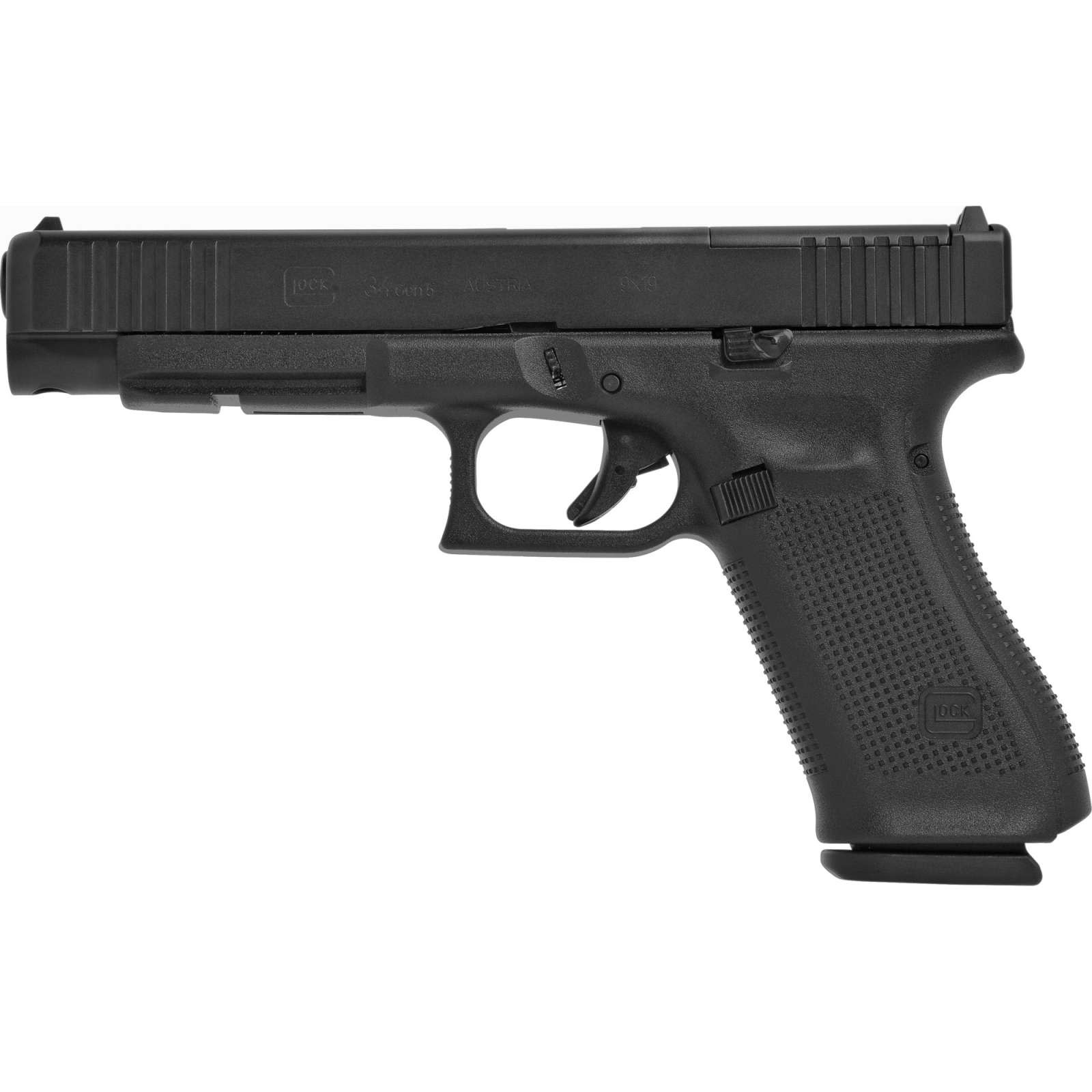 Glock G34 GEN 5 MOS 9MM 5.31" BLK/BLK (3)17 RD Pistol