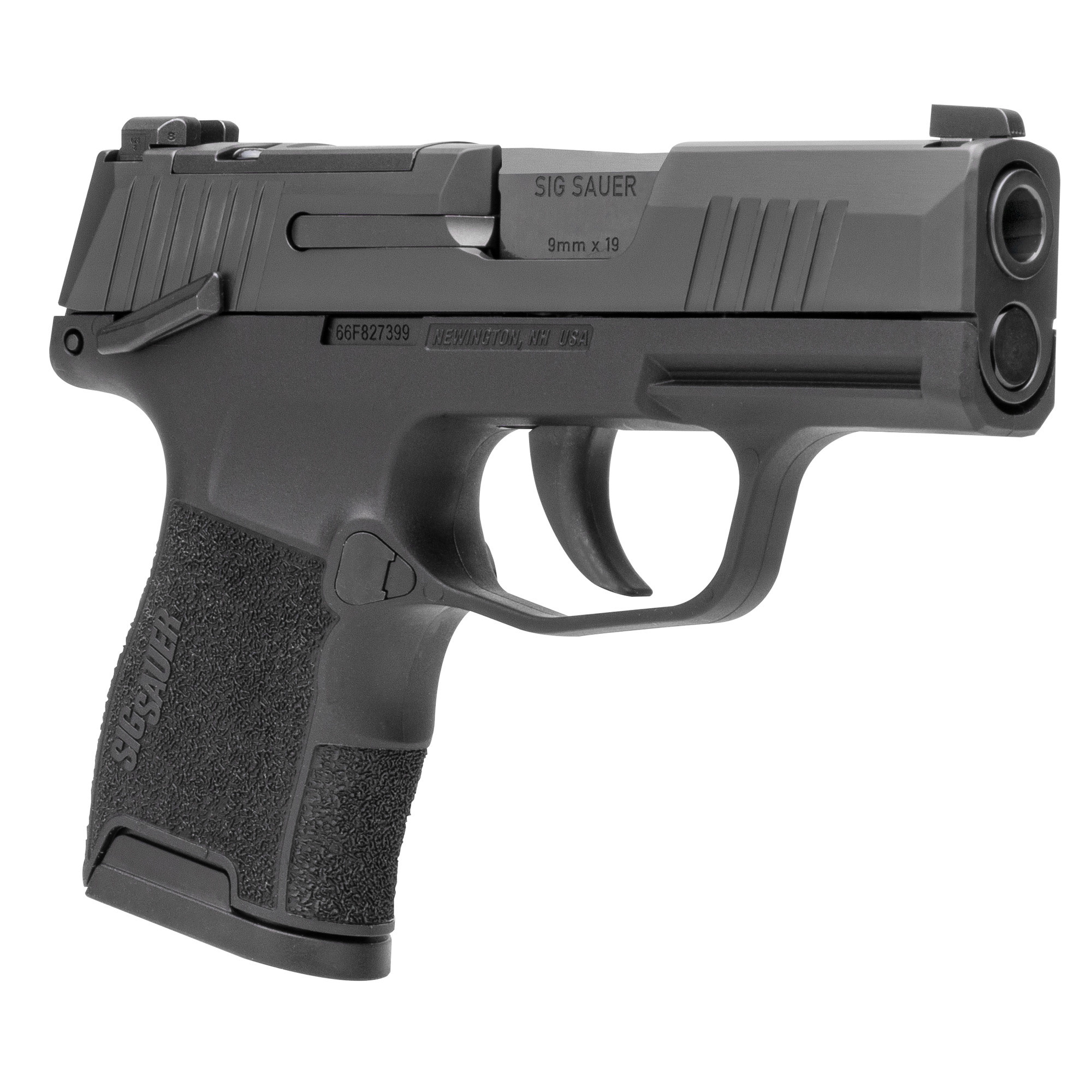Sig  Sauer P365 9mm 3.1" BLK/BLK (2)10RND Pistol (CA Compliant)