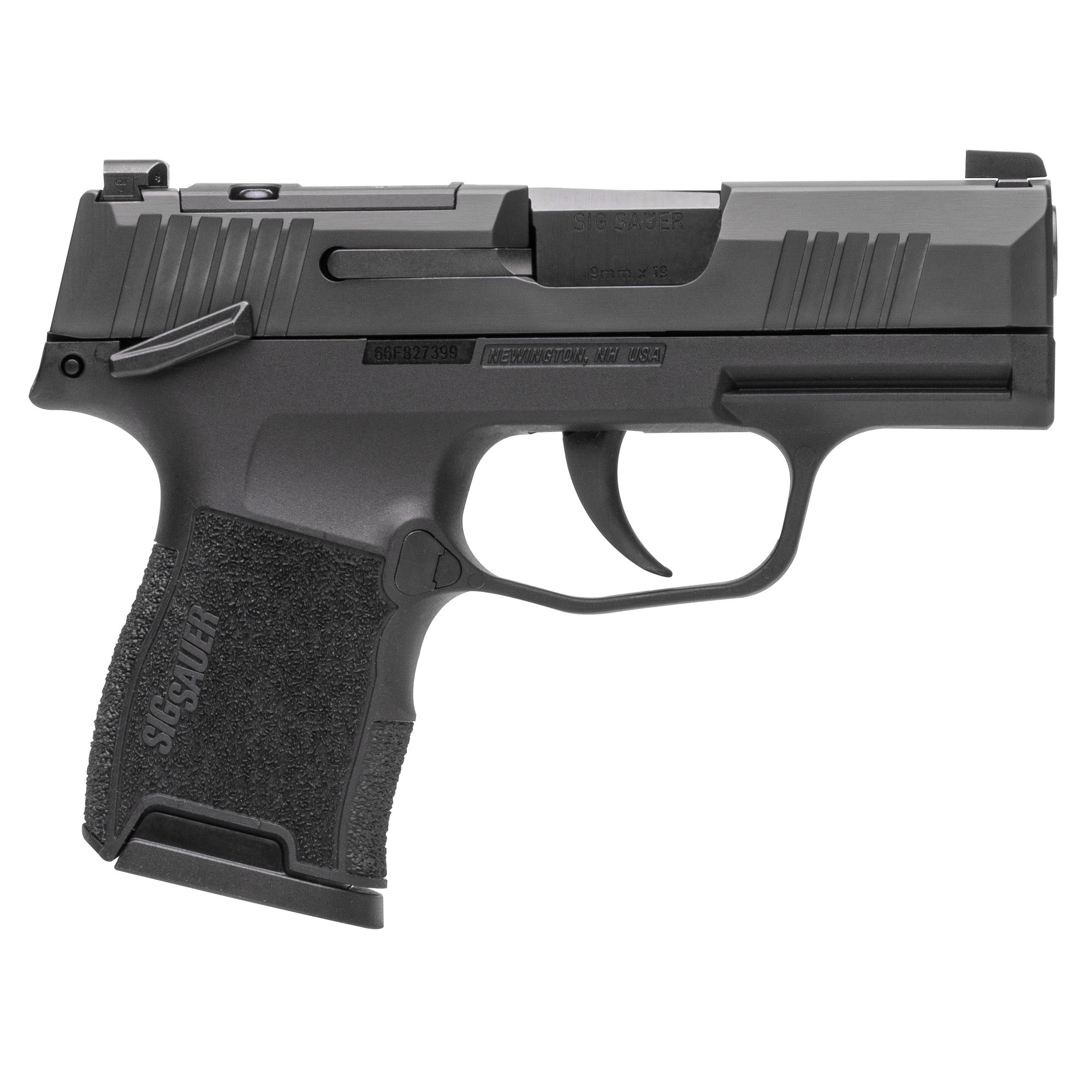 Sig  Sauer P365 9mm 3.1" BLK/BLK (2)10RND Pistol (CA Compliant)