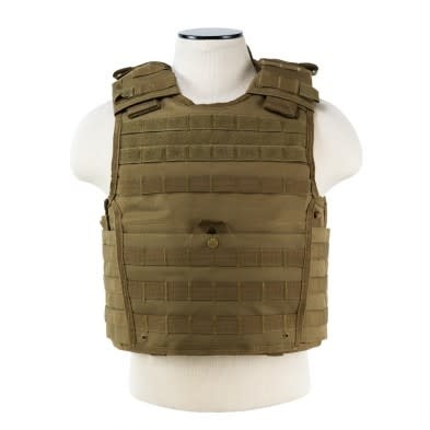 VISM Expert Plate Carrier Tan M-2XL