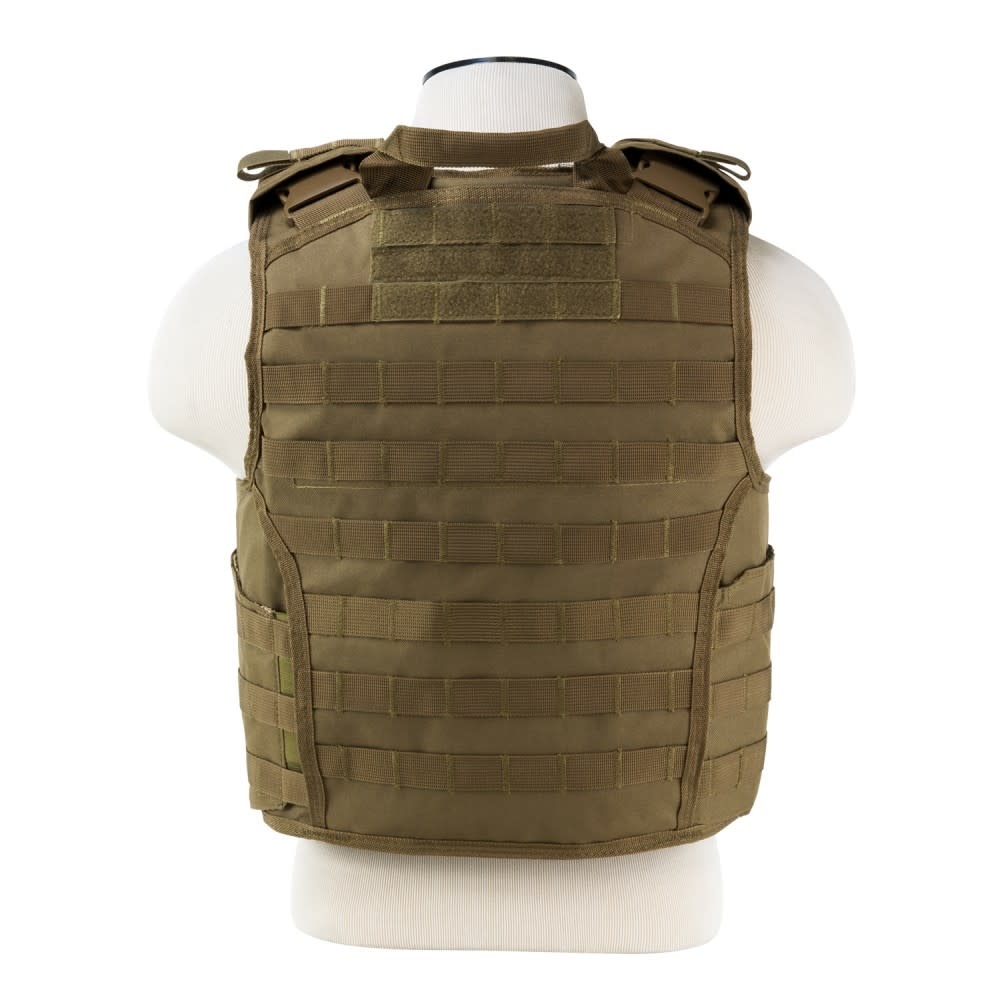 VISM Expert Plate Carrier Tan M-2XL
