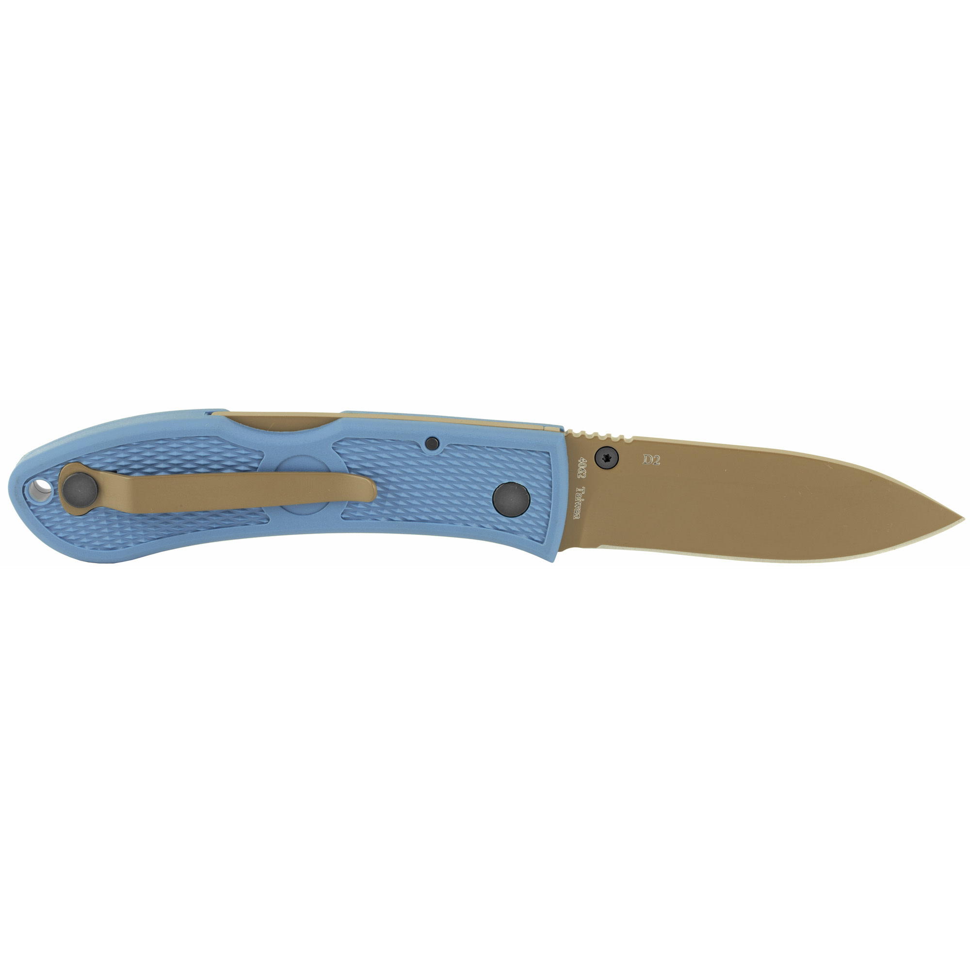 KA-BAR, Dozier D2 Tan blade 3" Folding Knife