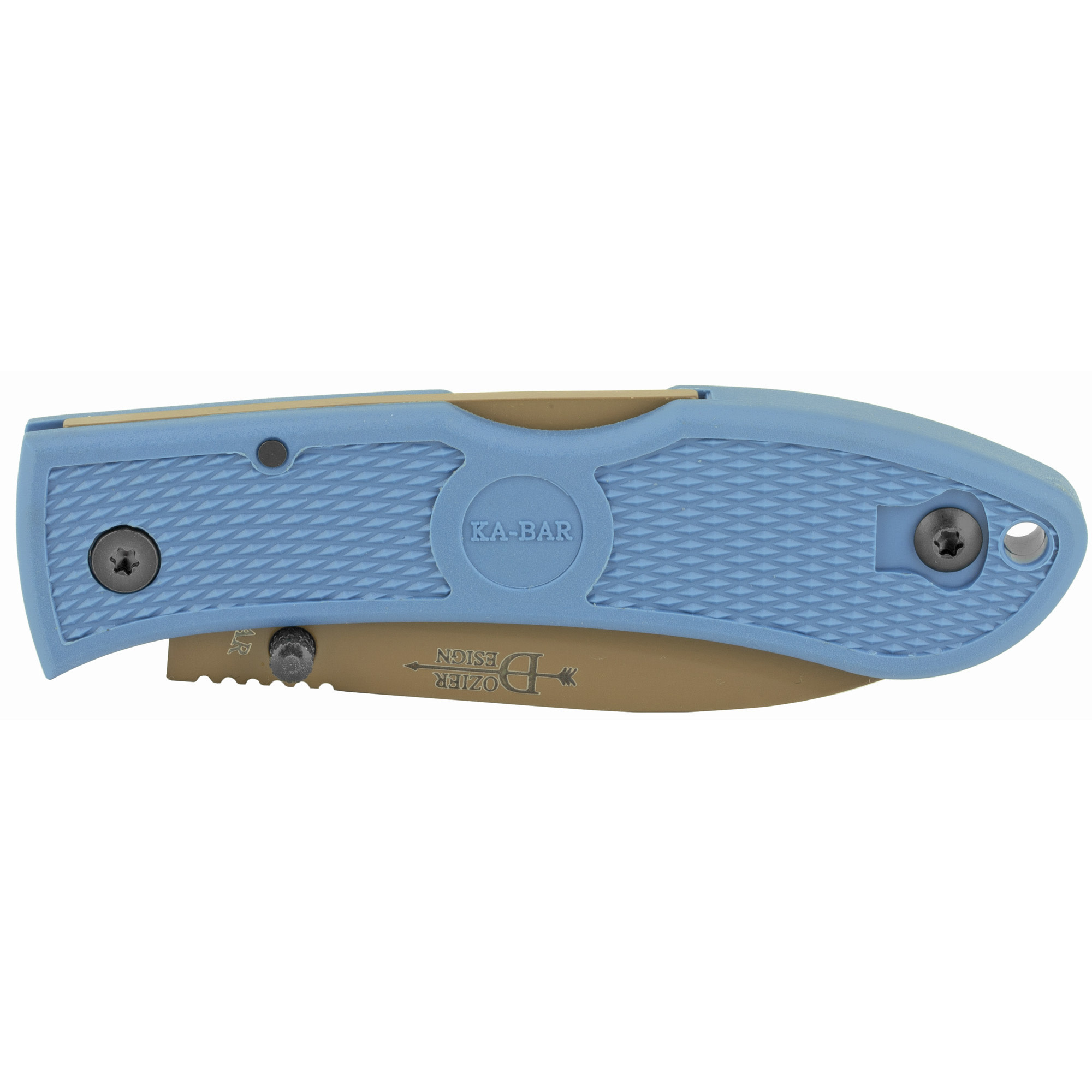 KA-BAR, Dozier D2 Tan blade 3" Folding Knife
