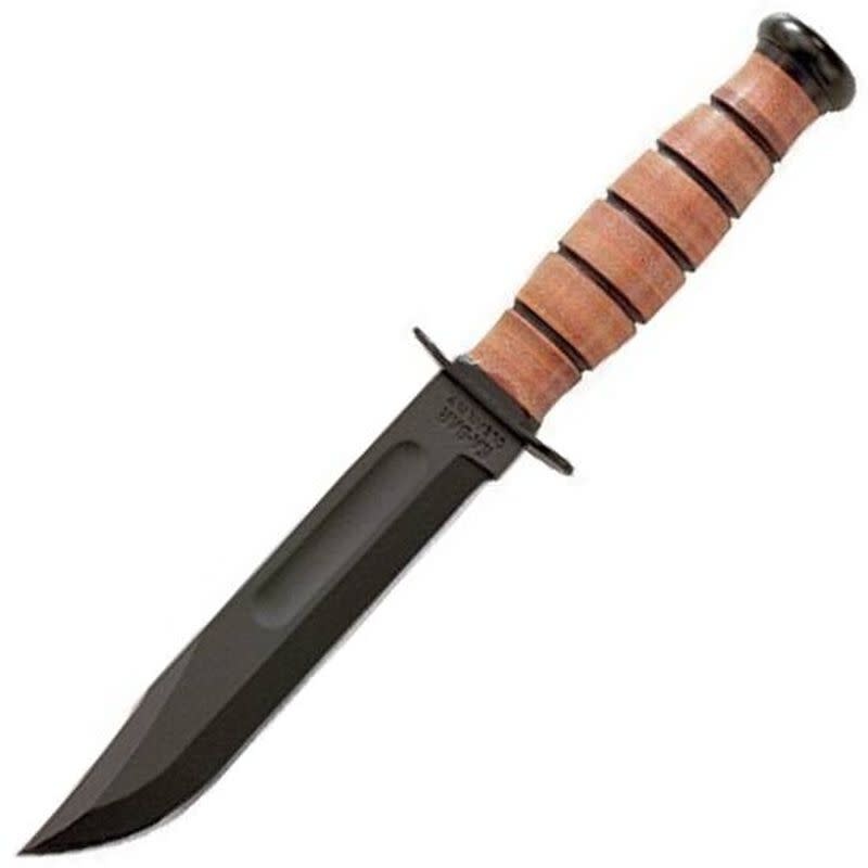 Ka-Bar US NAVY, Straight Edge 7" Fixed Blade Knife