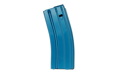 DURAMAG, Magazine, 223 Rem/556NATO, 30 Rounds, Aluminum, Blue