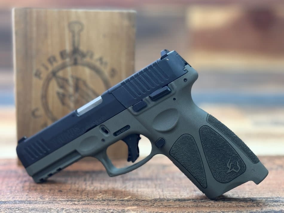 Taurus G3 T.O.R.O. 9MM 4" (1)17/ (1)15RND Pistol_Cerakote Cobalt Kinetics Green