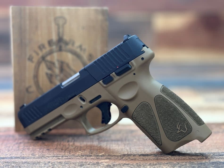 Taurus G3 T.O.R.O. 9MM 4" (1)17/ (1)15RND Pistol_Cerakote Troy Coyote Tan