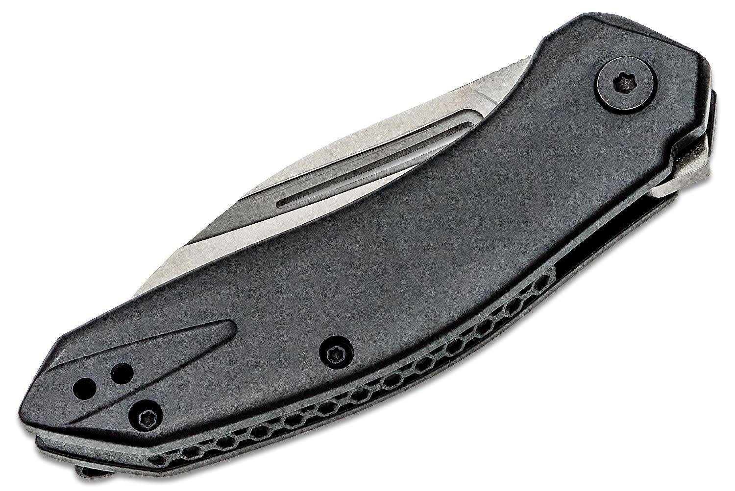 Kershaw Turismo 2.9" Black, SS Assisted Opening Folding Knife