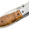 CRKT Carson M4 3.25"SS  w/ Burl Wood Handle