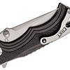 CRKT  BT Fighter Compact 2.856" Black SS Flipper Knife