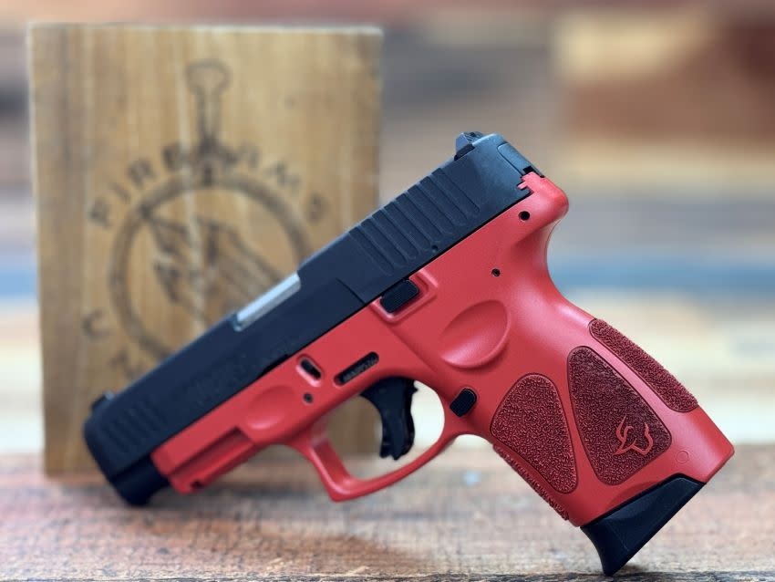 Taurus, G3XL 9MM 4" (2)12RND Pistol_Cerakote BLK/Firehouse Red