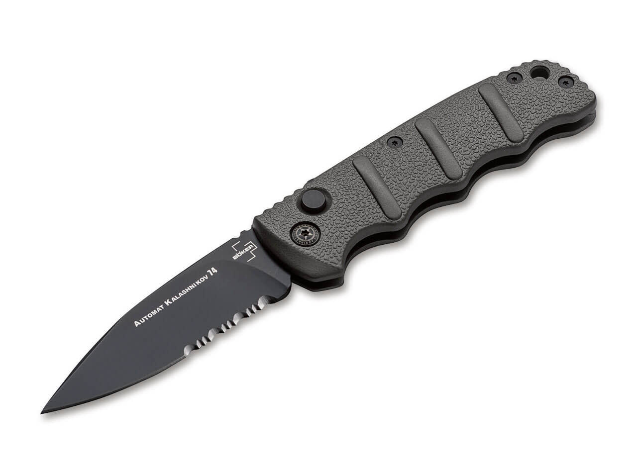 Böker Plus Kalashnikov 3.35" Auto BK/Grey Folding Knife