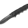 Böker Magnum Black Spear 3.94" Serrated Folding Knife