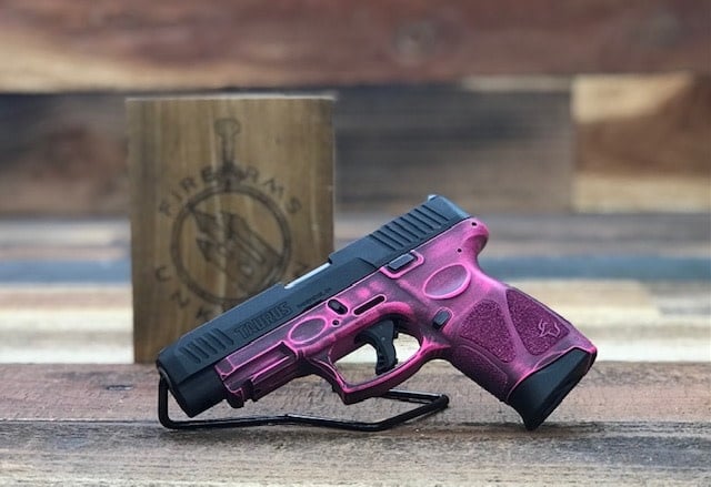 Taurus, G3XL 9MM 4" (2)12RND Pistol Cerakote BLK/Distressed Prison Pink