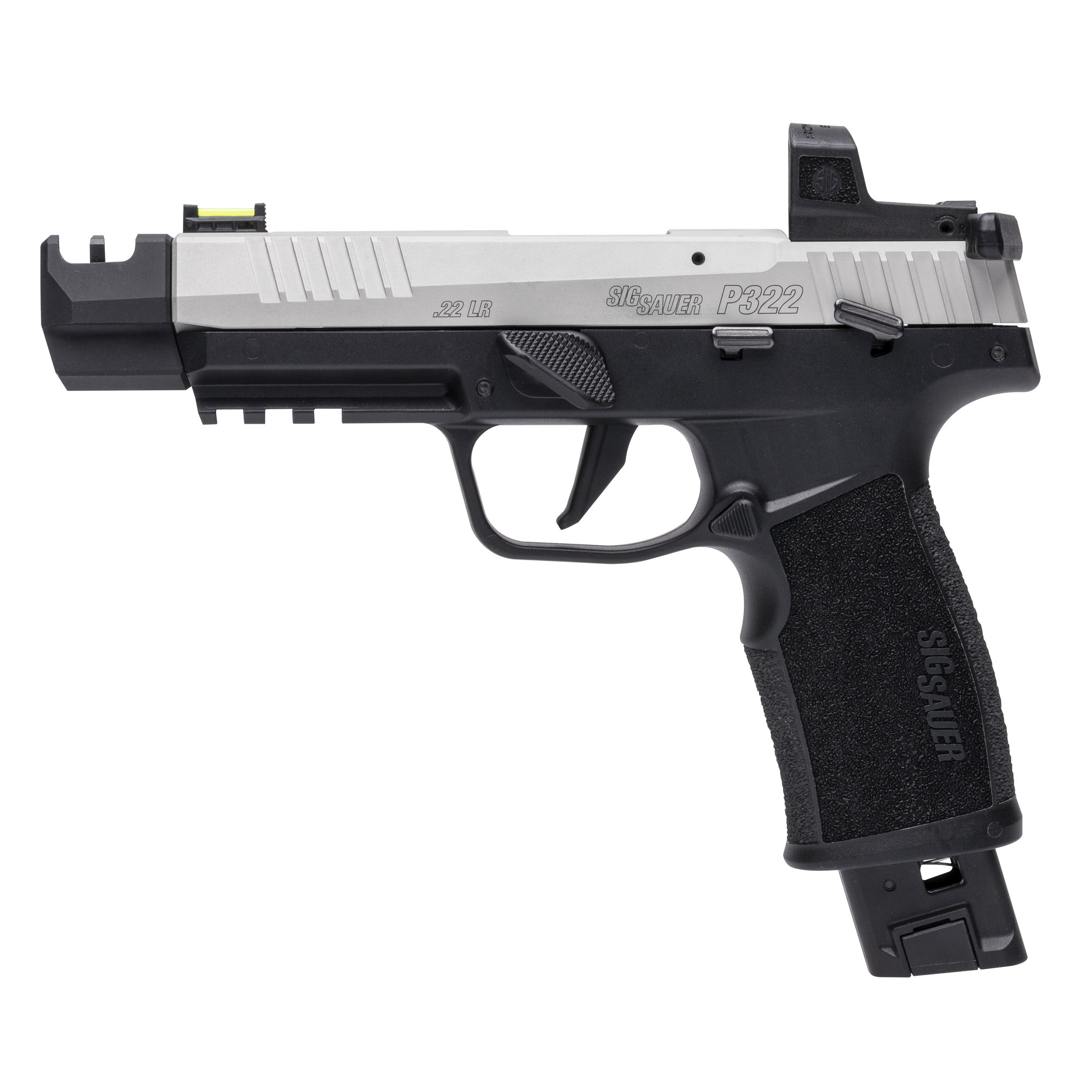 Sig Sauer, P322 22LR 4" BLK/SLVR (1)20 RND/ (1)25 RND Pistol