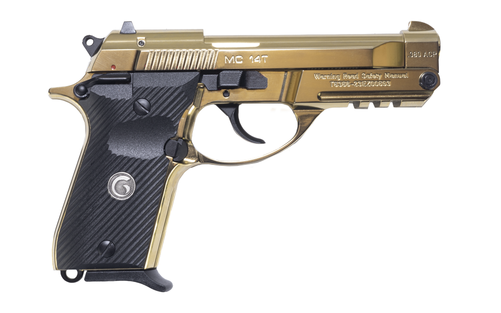 Girsan MC14T Solution 380ACP 4.5" GOLD/BLK 13RD Pistol