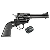 Ruger, Single-Six Convertible 22LR/22 WMR 4.6"  BLK 6 RND Revolver