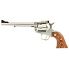 Ruger Single-Six Convertible 22LR/22WMR  6.5" SS/Wood 6RND Revolver (CA COMP)