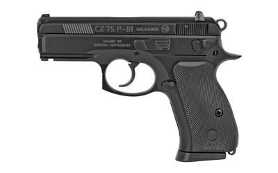 CZ 75 Compact P-01, 9MM BLACK 14+1 3.8" FS Pistol