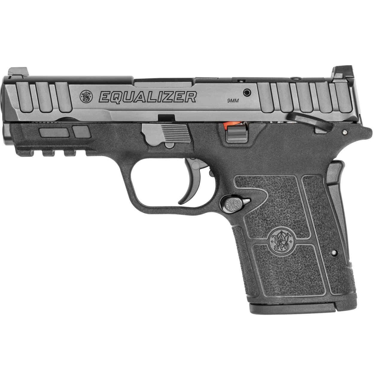 Smith & Wesson, Equalizer, 9mm, 3.6", (1) 10, 13 & 15rnd mag, Blk