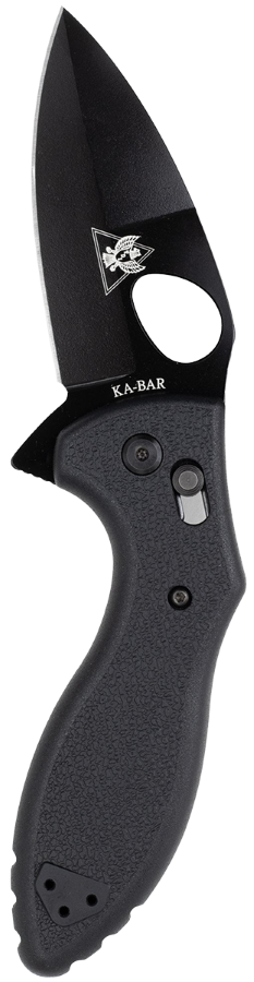 KA-BAR TDI 3" Black Flipper Folding Knife