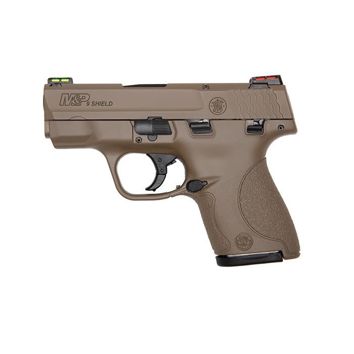 Smith & Wesson M&P9 Shield FDE Pistol 9MM (CA Compliant)