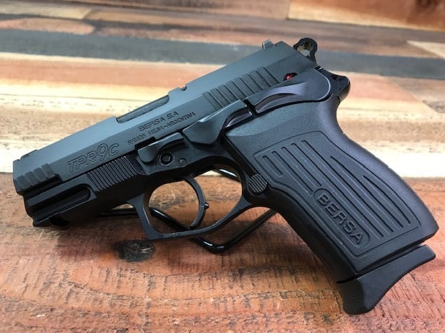 Bersa TPRC 3.5" Black, 13 RD 9mm Pistol