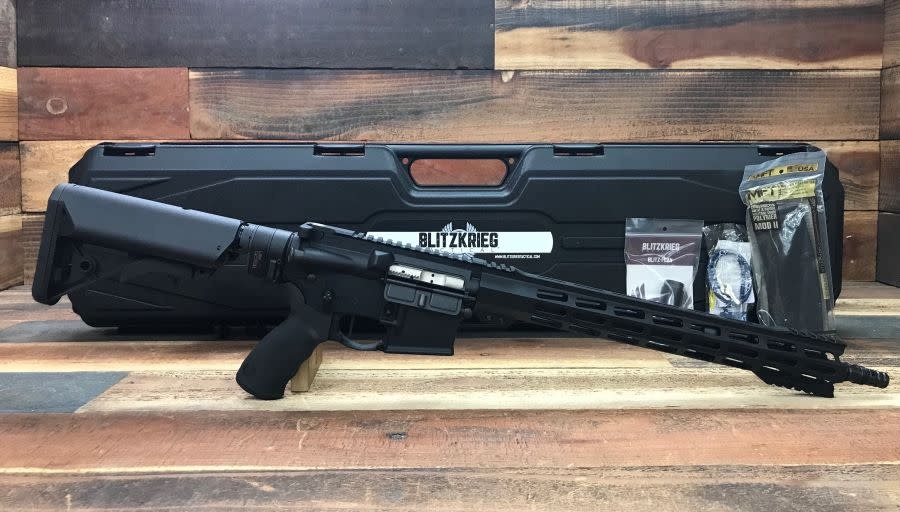 Blitzkrieg Tactical Diomedes 5.56 16" BLK Rifle w/ Folding Sopmod Stock