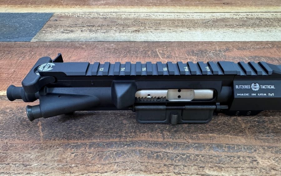 Blitzkrieg Tactical Diomedes 5.56 14.5" BLK Rifle w/ Ace Fixed Entry Skeleton Stock