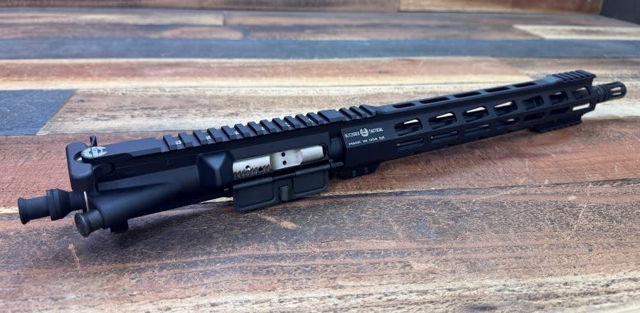 Blitzkrieg Tactical Diomedes 5.56 14.5" BLK Rifle w/ Ace Fixed Entry Skeleton Stock